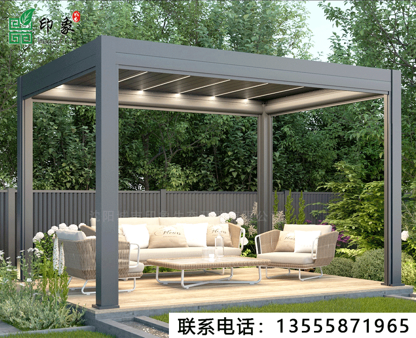 DD-01電動(dòng)鋁合金涼亭簡(jiǎn)約款