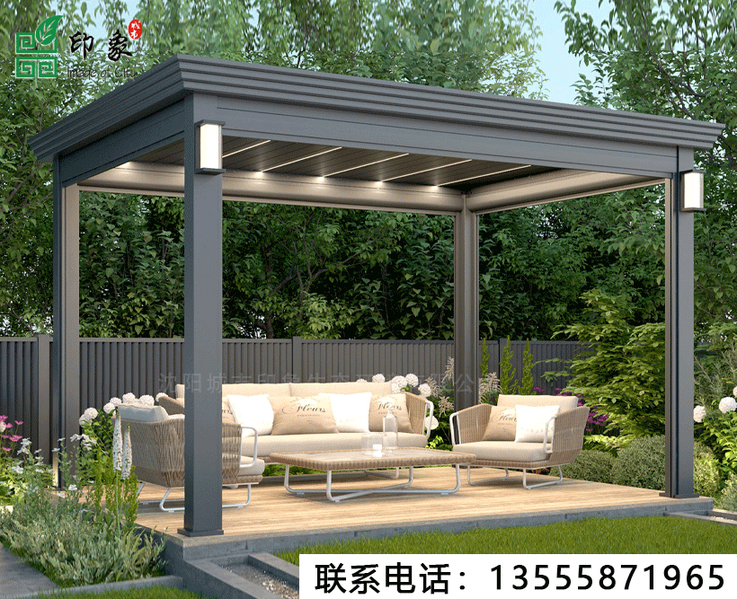 DD-03電動(dòng)鋁合金涼亭歐式款